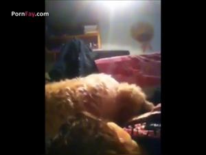 Teenage girl and her dog: a shocking beastly video