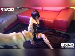 Petti July in shocking bestiality video