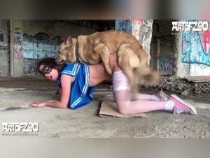 Zumi and Her Adventure with a Dog: A Bestial Experience