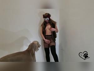 Kitty's Shocking Dog Sex Encounter