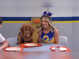 Sydney Sweeney's Golden Retriever Air Bud Steals Hearts at Zoo School