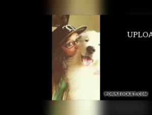 Femme et son chien: une relation bestiale et extrême