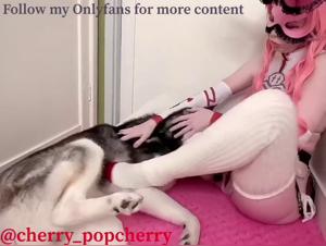 Naughty Foot Play With A Dog In This Bestiality Sex Video