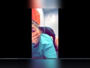 Bestial encounter: woman and dog