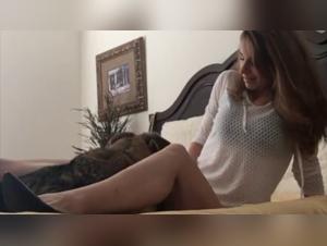 Bestiality Video - A mature woman fucks her dog