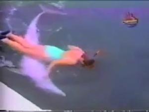 Bestiality with a naughty dolphin