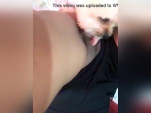 Bestial encounter with a dog