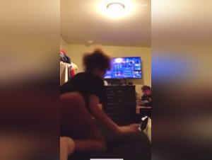 A Black Woman Gets Enlarged by Her Dog in the Countryside