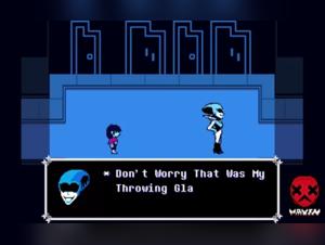 Deltarune Kris and Quinn in a story of bestiality