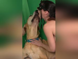 Wild Love of Dog Breeders: Hardcore Sex with a French Great Dane