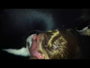 Amateur Housewife and Her Dog - Zoophilia Video