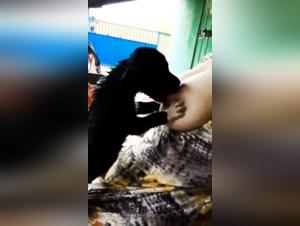 Woman and Puppy - A Bestial Encounter