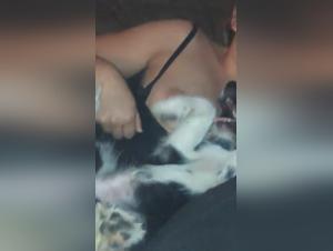 Intimate moments with my new friend