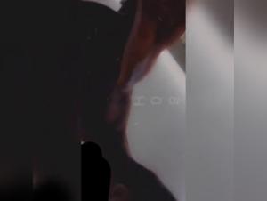 Teenage girl and female dog in shocking bestiality scene