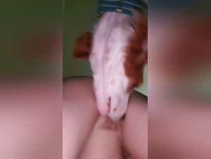 Bestial Encounter: Woman and Dog