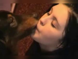 Zoophilia video: a woman and her dog