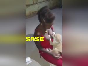 Ethiopian bestiality with a dog