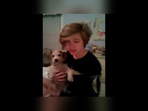 Bestiality: a woman and her dog