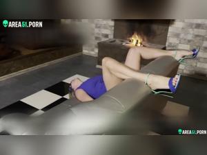 Veronica and her four-legged friend: An intense zoophilia scene