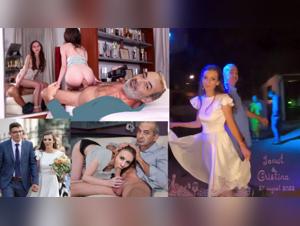 Cristina and her canine daddy in an intense zoophilia scene