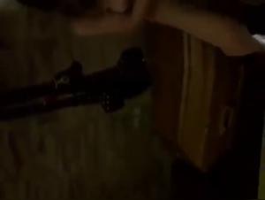 French Submissive in a Sex Scene with a Dog