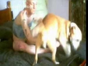 Man in Dress and Dog: A Shocking Bestiality Video