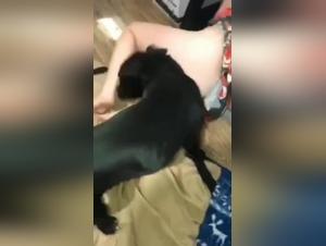 Bestiality: Woman and her dog