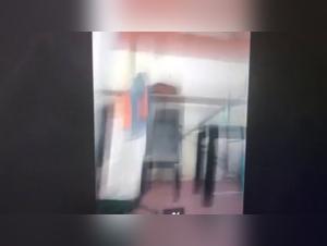 Beastly webcam with two girls and a dog