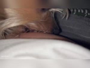 Bestial video: a dog and her master