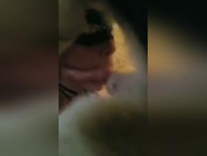 Exciting Encounter: Woman and Dog