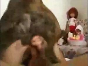 Housewife and her Hot Dog: An Exciting Bestiality Video