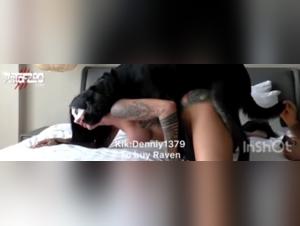 New bestiality video: AOZ Raven and her bestial experience