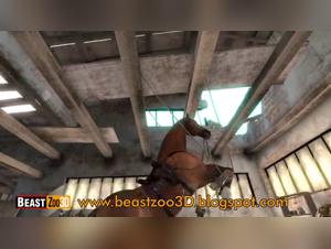 Bestiality 3D video: A unique experience