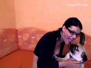 Romanian Woman and Her Dog - Extreme Bestiality Video