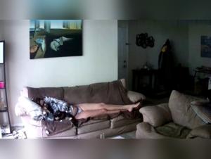 Woman and Cat: A Sensual and Bestial Encounter