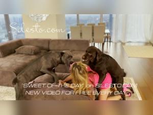 Veronica Silesto in a bestial evening