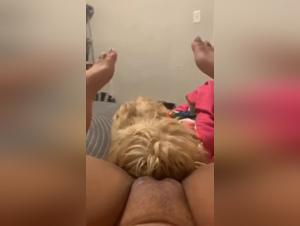 Young Ebony and Dog - Part 1: An Exciting Bestiality Experience