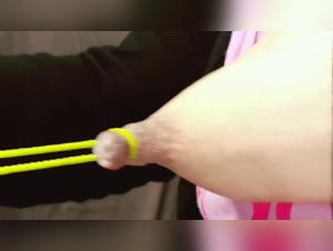 Forbidden Meeting: Woman and Dog