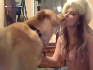 French Bulldog Shares Intimate Moment