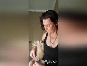 Sexy Zoo Art Compilation of Women with Dogs