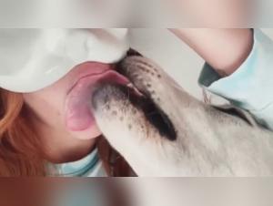 Forbidden Love: Man and His Puppy