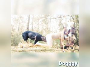 Bestiality Sex Video with a Woman and a Dog