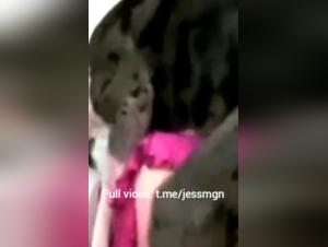 Mature and curvy woman in a bestiality video