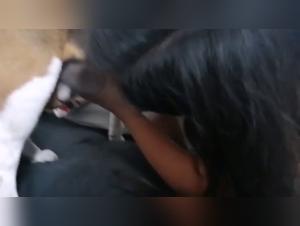 Amateur woman and her dog: breathtaking bestiality videos