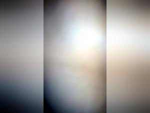 Buttoned Woman and Her Adventure with a Dog