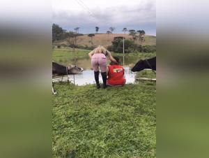 Un encuentro bestial e intenso con un toro