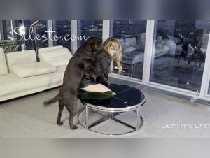 Veronica Silesto in a shocking zoophilia scene