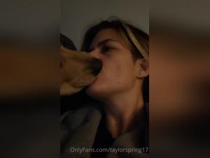 Forbidden Passion: Woman and Her Dog