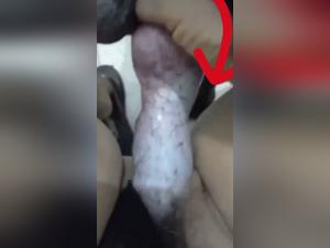 Mature woman and dog in bestiality sex video