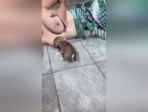 Bestial and intense encounter - Zoophilia video in 480p